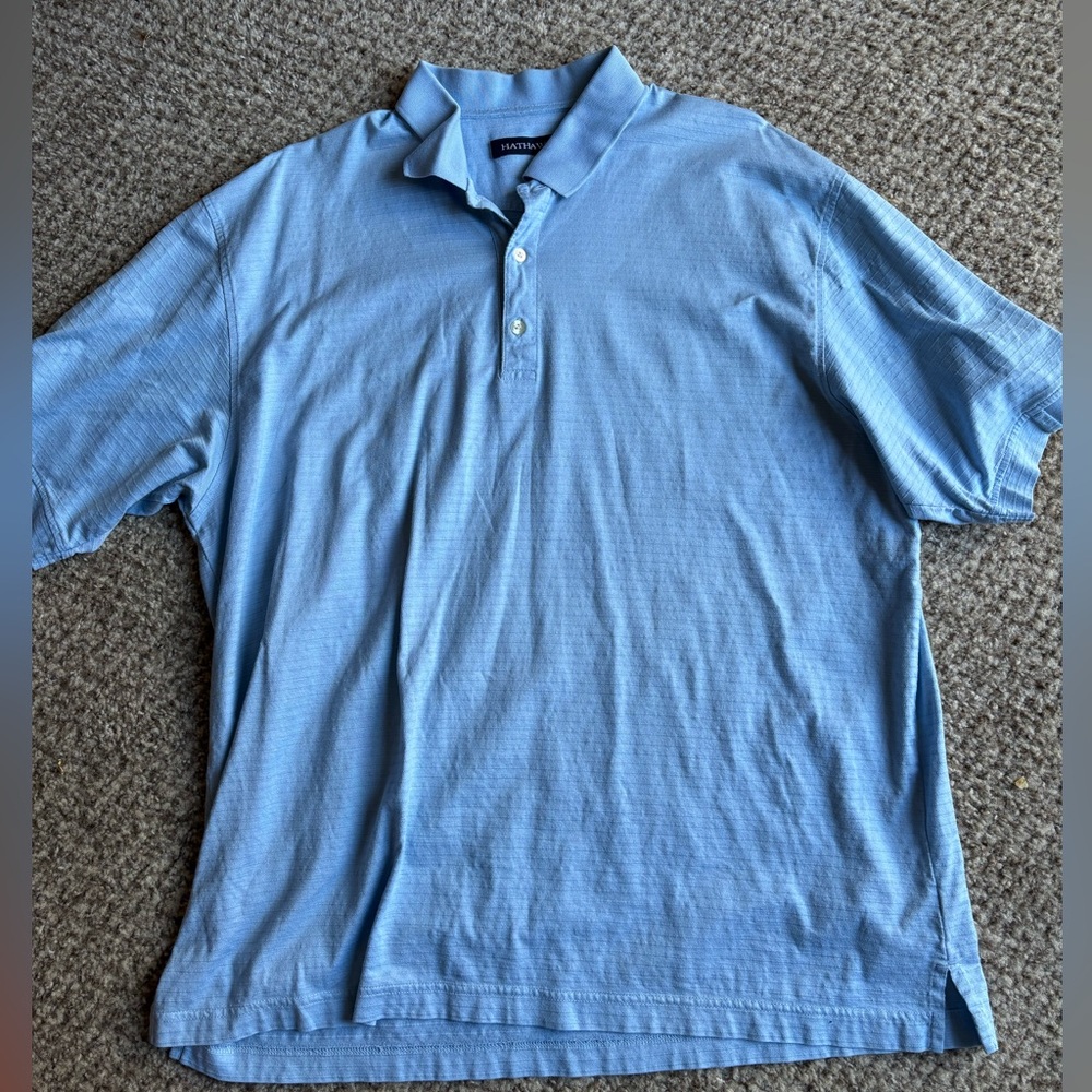 Men's Blue Polo Shirt